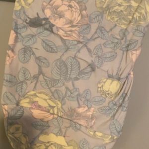 Llr tc rose leggings euc